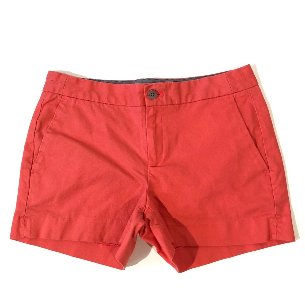 Banana Republic Factory Hampton Fit Coral Shorts